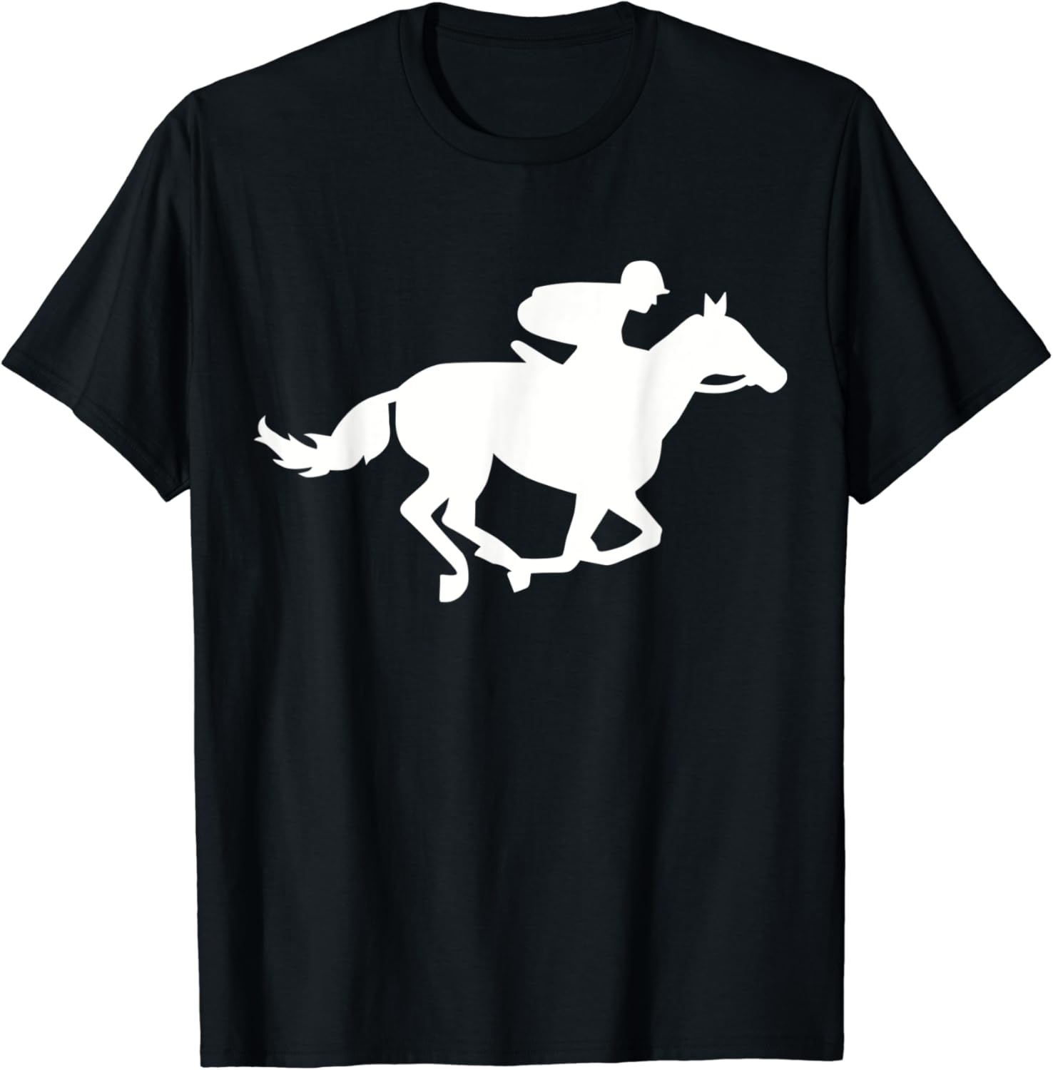 Horse racing TShirt Clothing, Shoes & Jewelry